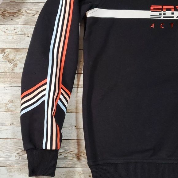 Sarah’s Day x White Fox Boutique | SDX WFA Crewneck Striped Rally‎ Sweatshirt S - Picture 7 of 8